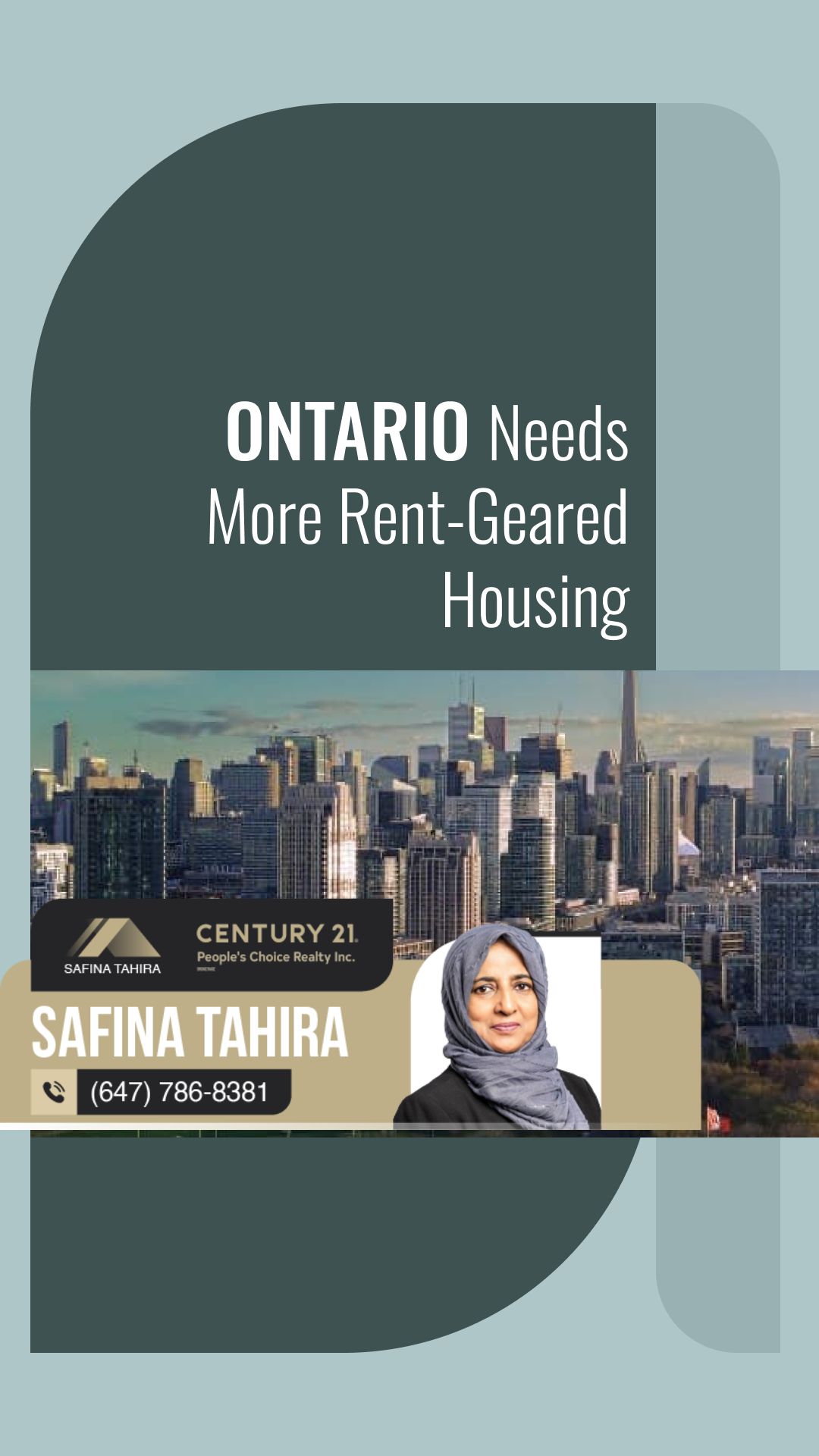 Urgent Call for Rent-Geared Housing in Ontario