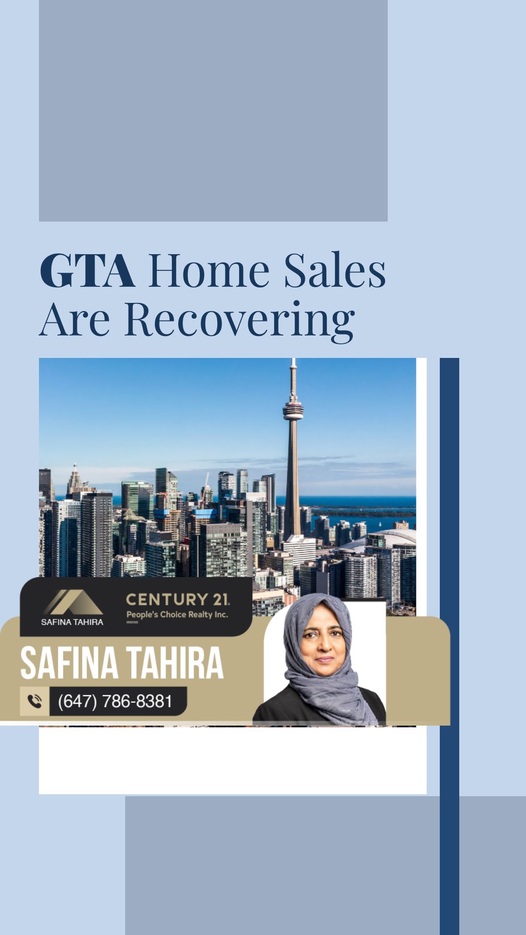 GTA Home Sales Rebounding: Stronger Winter Predicted