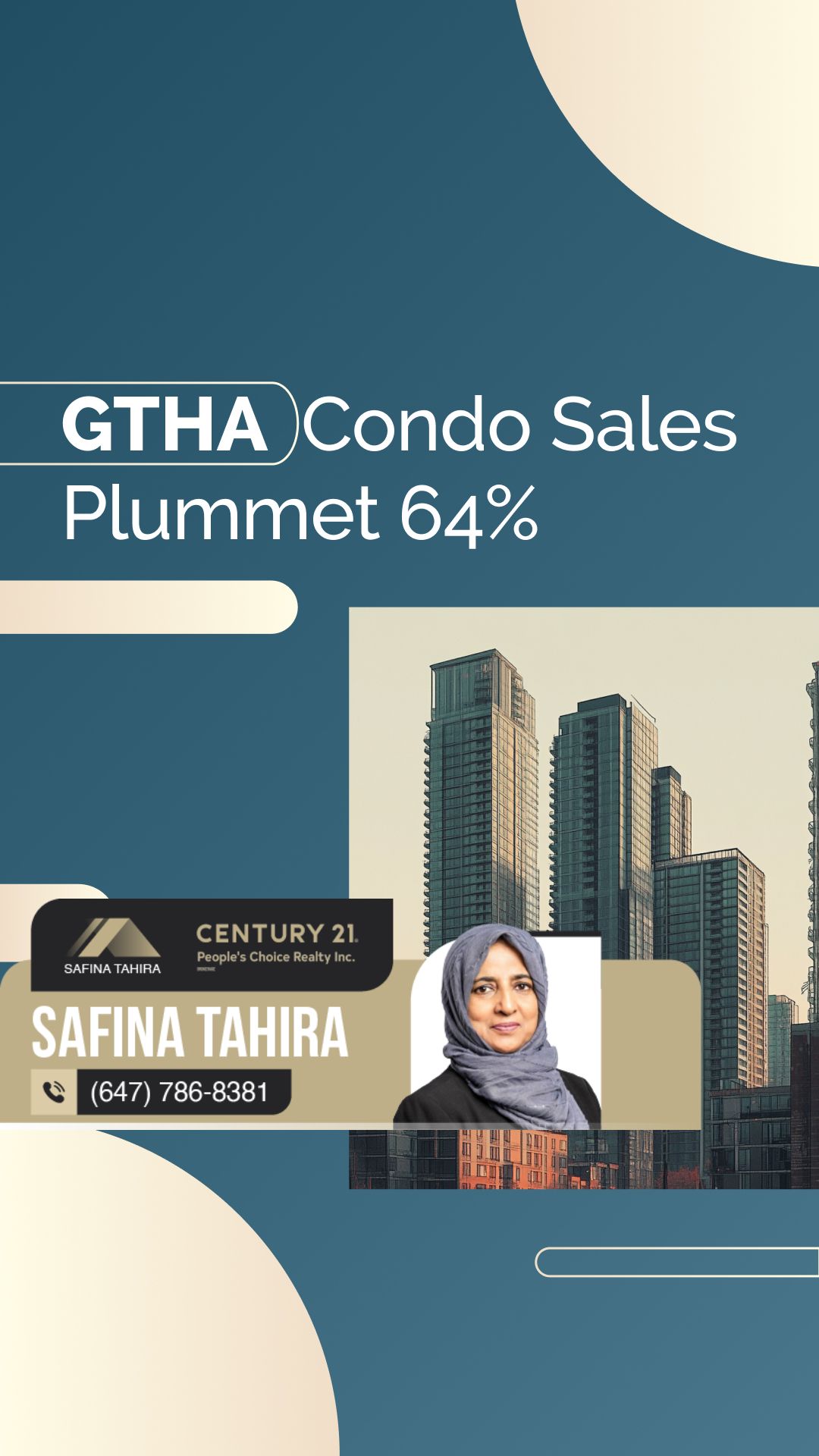 GTHA Condo Sales Plummet 64%