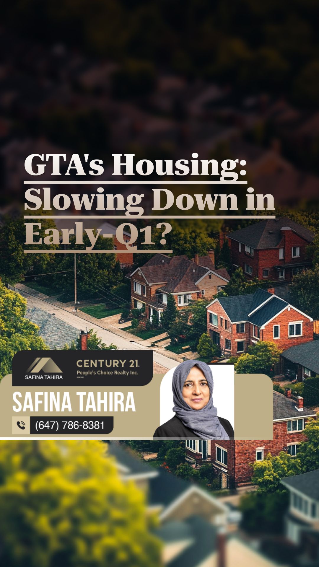 Is GTA’s Housing Market Slowing Down in Early-Q1?