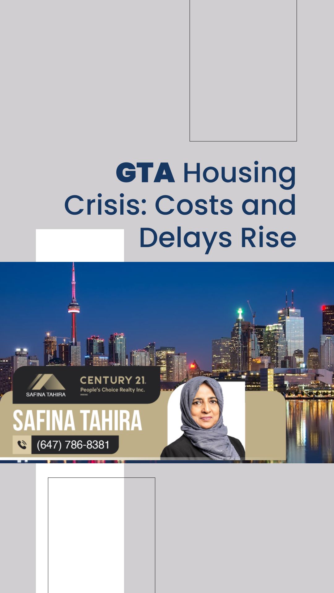 How Can GTA Overcome Housing Delays and Costs?