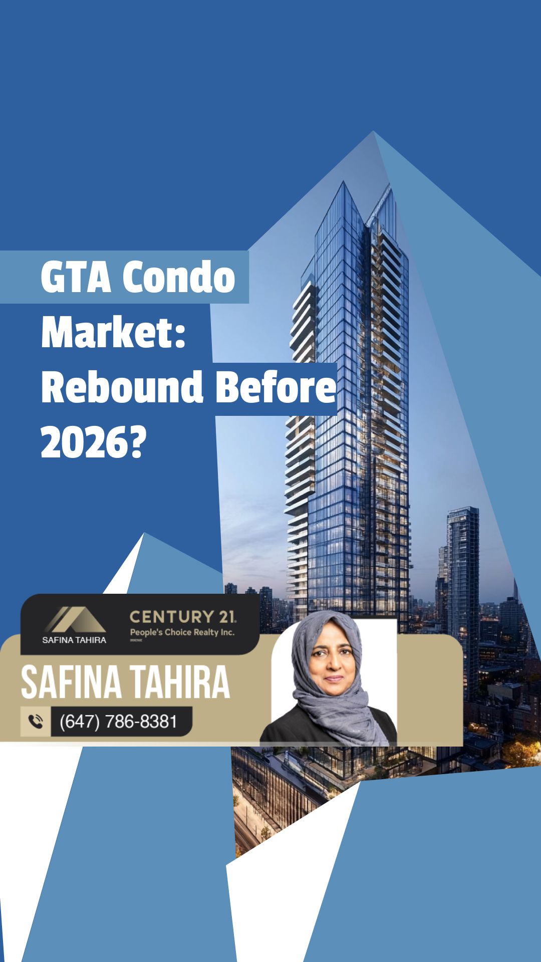 Will GTA Condo Markets Rebound Before 2026?