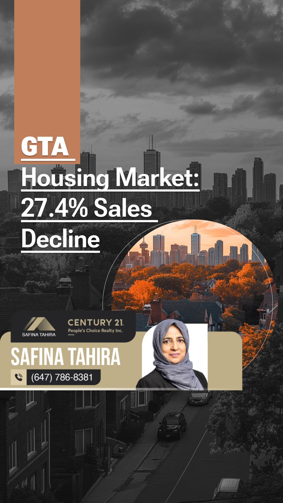 GTA Housing Market Faces 27.4% Sales Decline