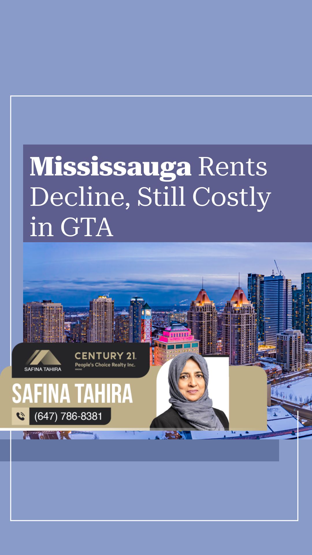 Mississauga Rents Decline, Still Costly in GTA