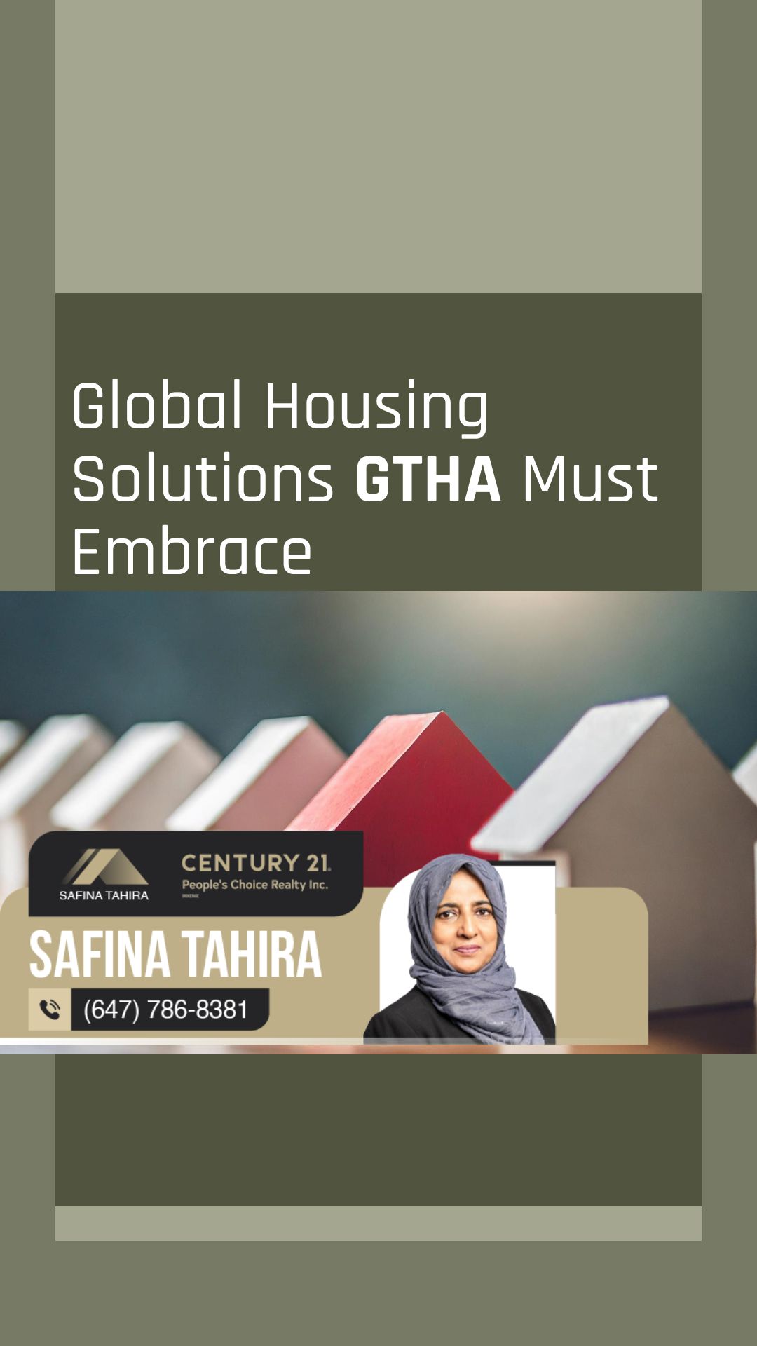 Global Housing Solutions GTHA Must Embrace