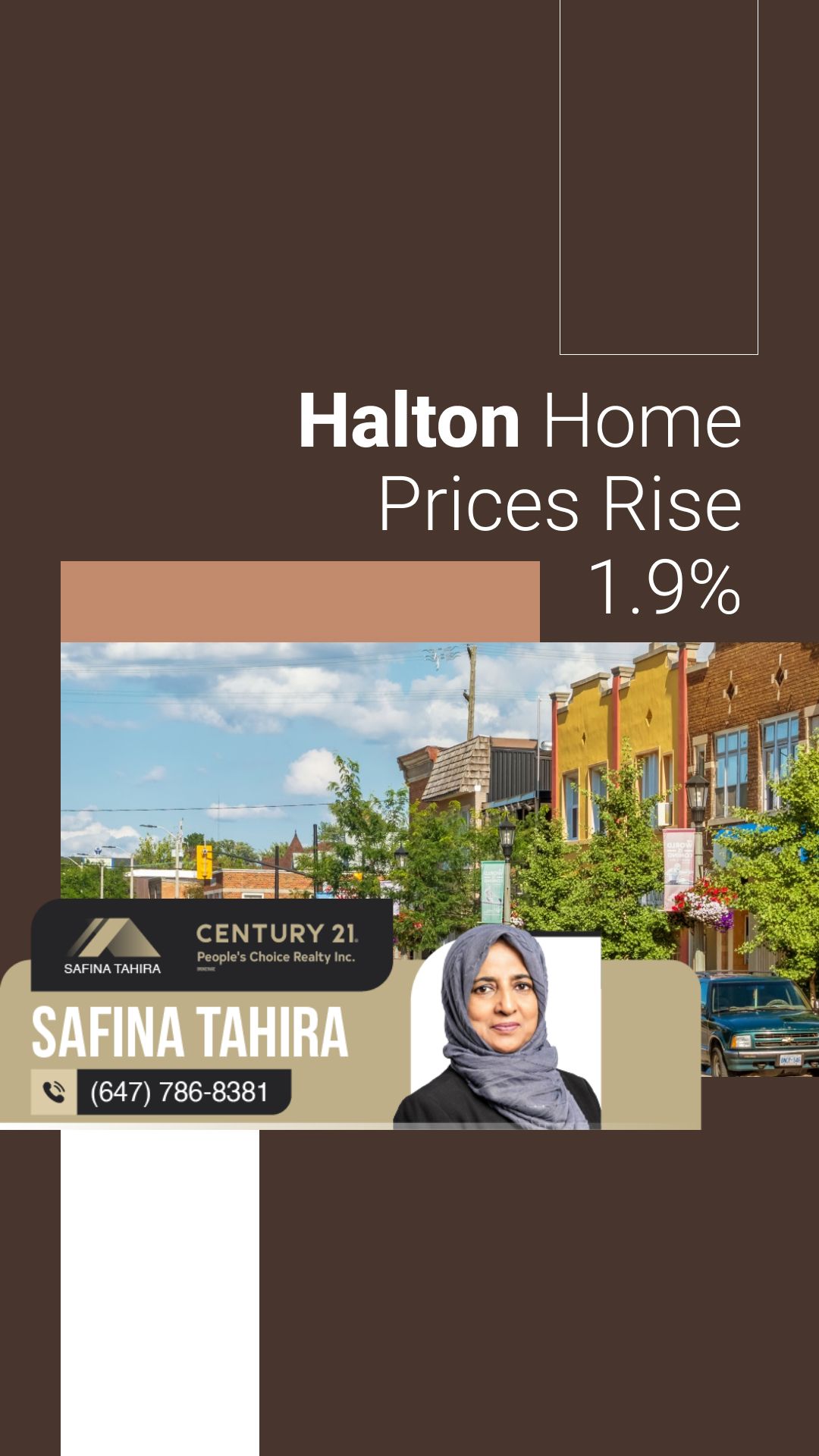 Halton Home Prices Rise 1.9% in Late-Q1