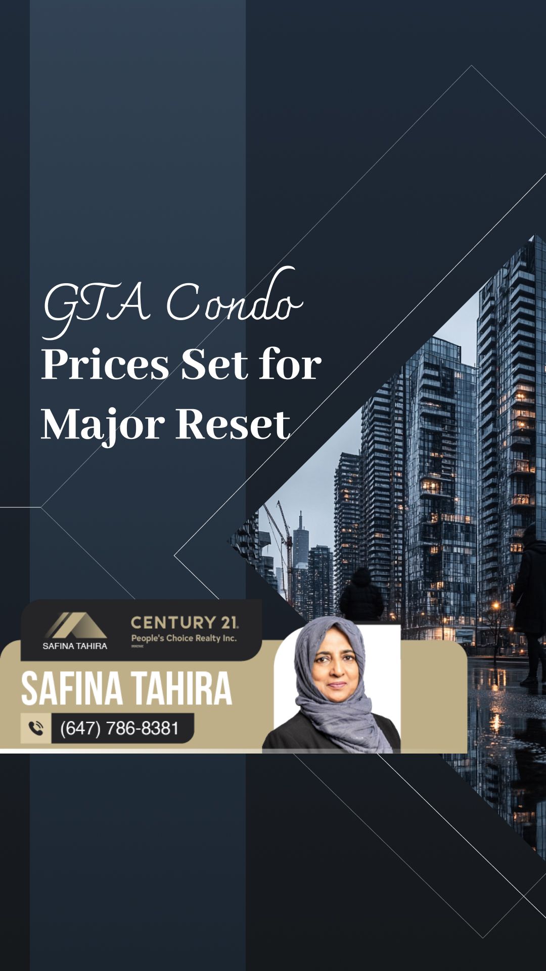 GTA Condo Prices Set for Major Reset by End-2025