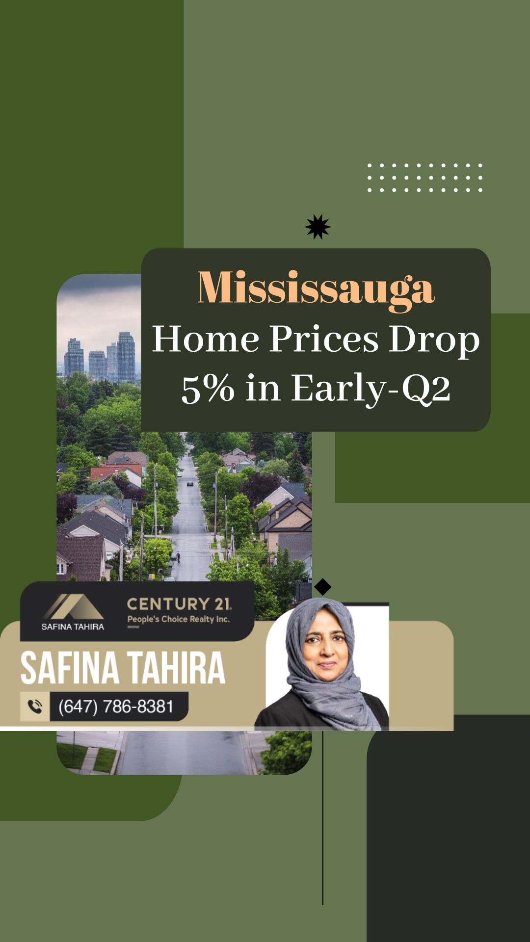 Mississauga Home Prices Drop 5% in Early-Q2