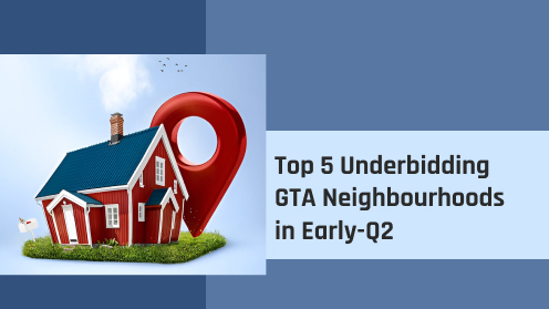 Top 5 Underbidding GTA Neighbourhoods in Early-Q2